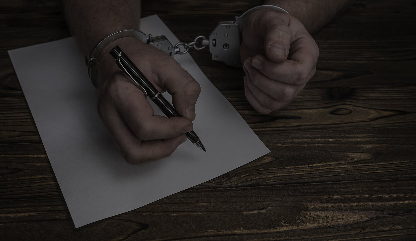 Cato Courses - Handcuffed Confession - BG