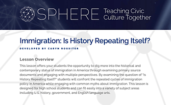 Immigration: Is History Repeating Itself?