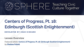 Centers of Progress - Scottish Enlightenment