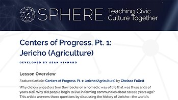 Centers of Progress - Agriculture cover