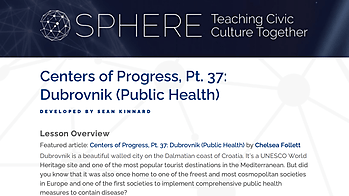 Centers of Progress - Public Health