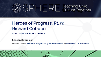 Heroes of Progress - Richard Cobden