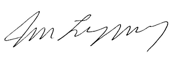 James Lapeyre Signature