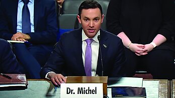 Adam Michel testifying cropped