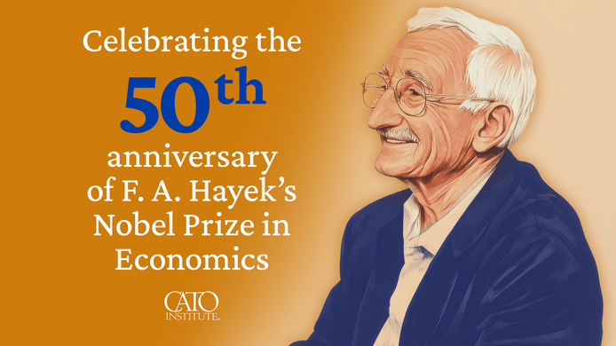 Hayek 50th Nobel anniversary