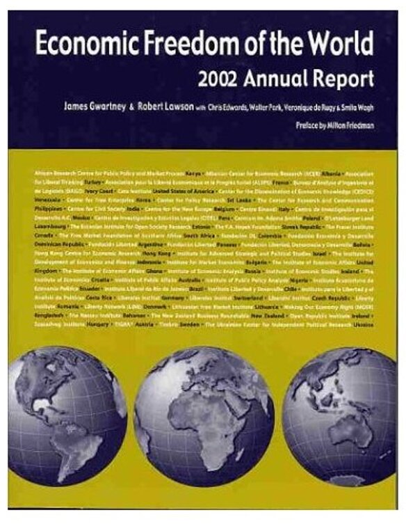 Economic Freedom Of The World: 2002 Annual Report | Cato Institute