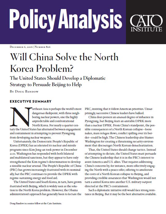 Will China Solve The North Korea Problem The United States - 