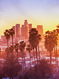 California/LA skyline