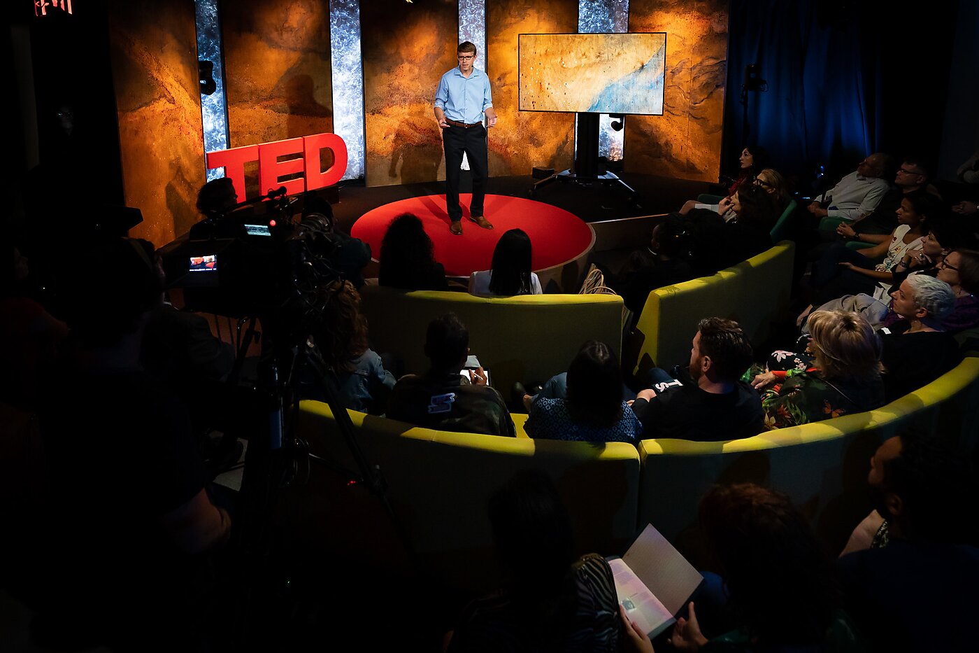 David Bier speaks on immigration at TED event