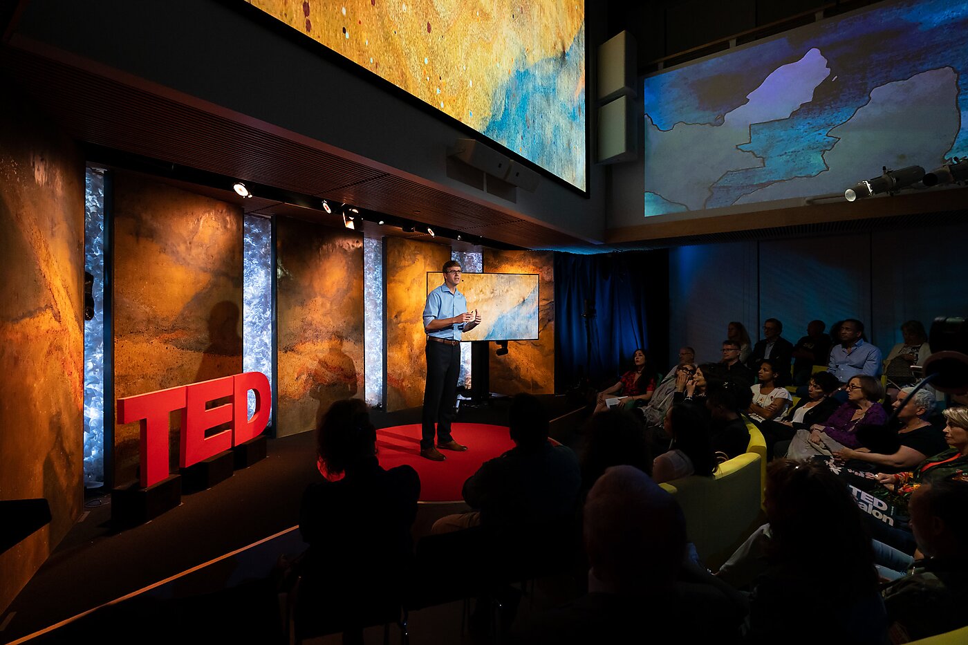 David Bier speaks at TEDSalon Event