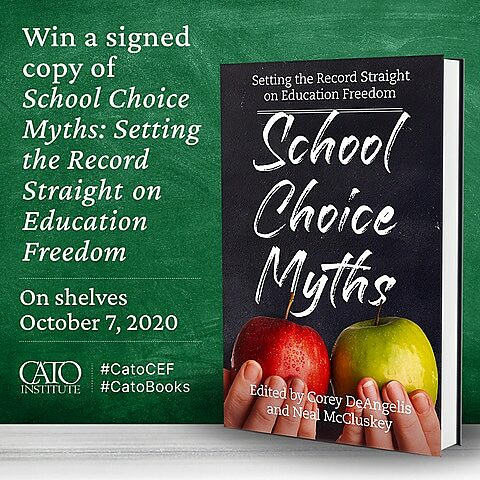 Free School Choice Myths Contest ad