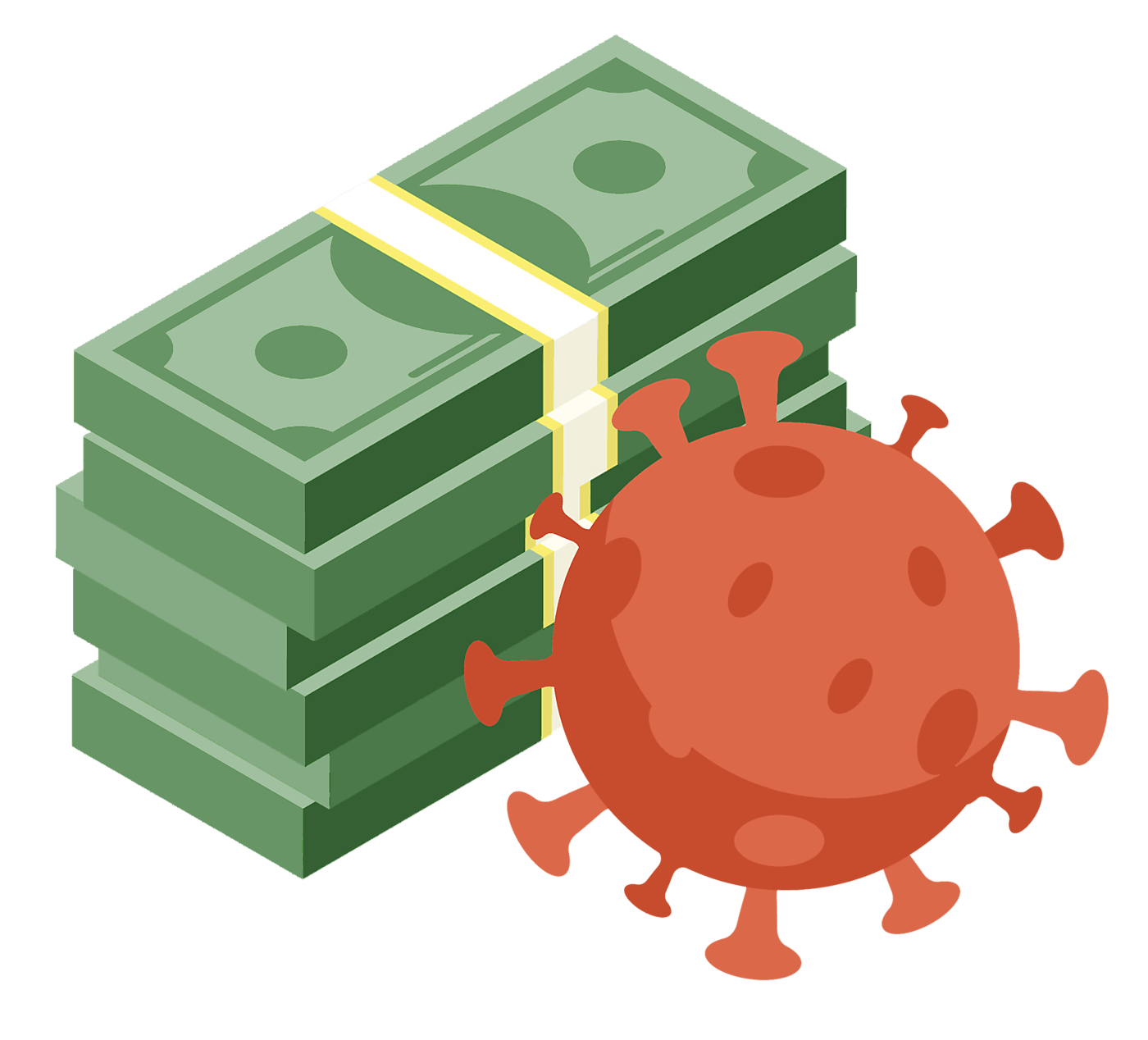 Coronavirus payments illustration