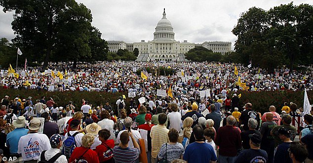 Tea Party rally