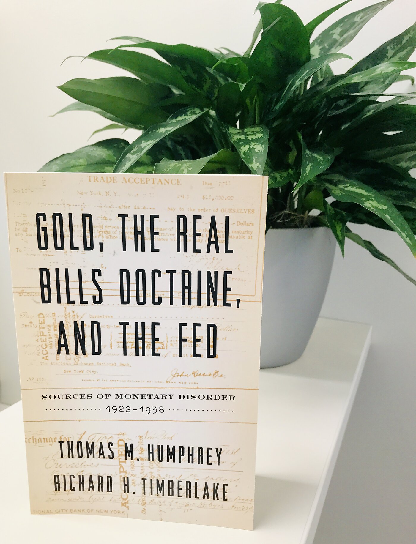 Gold standard, real bills doctrine, Great Depression, Monetary History, Milton Friedman, Economic history