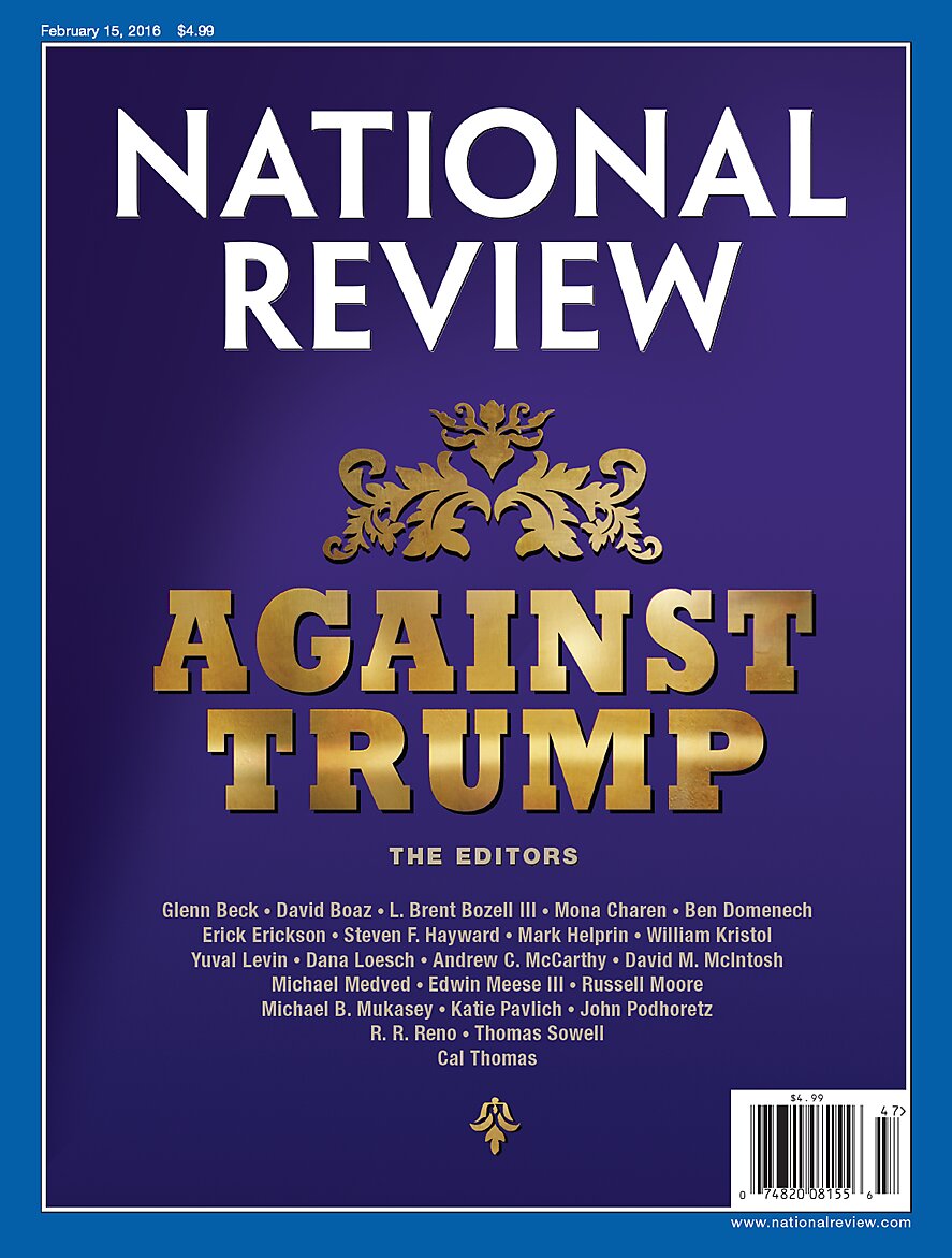 National Review cover "Against Trump"