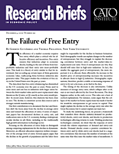 The Failure of Free Entry