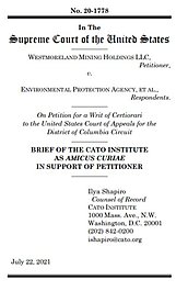 Westmoreland v. EPA cover