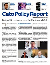 Cato Policy Report - v43n5 - Cover