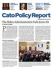 Cato Policy Report - July/August 2022 - Cover