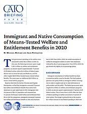 Immigrant and Native Consumption of Means-Tested Welfare and Entitlement Benefits in 2020