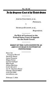 Chiaverini v. Evanoff brief cover