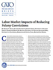 Labor Market Impacts of Reducing Felony Convictions - publication cover