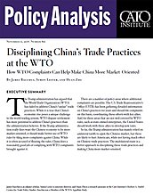 Disciplining China's Trade Practices At The WTO: How WTO Complaints Can ...